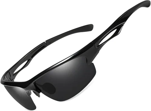 Vista 13 de KANASTAL Sports Sunglasses Men Women Polarized UV400 TR90 Half Frame