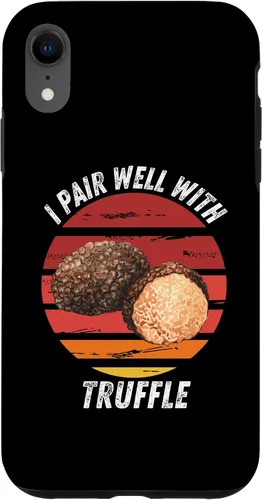 Vista 8 de iPhone 15 Vintage Truffle I Pair Well With Truffle Food Lover Case