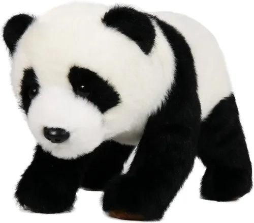 Vista 2 de Ice King Bear Animales Salvajes de Peluche Familia del Zoológico Juguete de Peluche (Panda 10 Pulgadas)