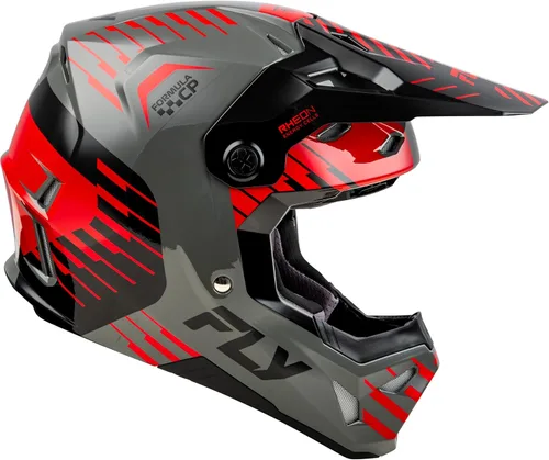 Vista 17 de Casco de motocicleta todoterreno Fly Racing Adult Formula CP Slice MX ATV, aprobado por DOT/FMVSS 218