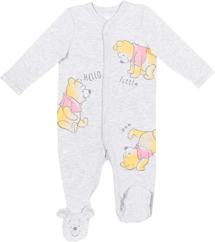 Vista 3 de Disney Winnie the Pooh Lion King Monsters Inc. Pixar Toy Story Baby Paquete de 2 overoles Sleep N' Play para recién nacidos hasta niños pequeños