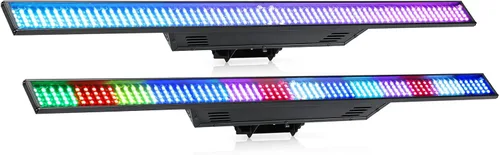 Vista 10 de Betopper barra ligera del estroboscópico de la etapa 120W, luz del lavado 42 de 10 x 2 píxeles zona de control 280 LED RGB y 70 haz cálido y blanco