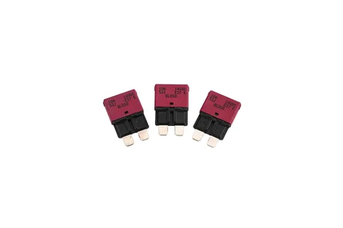Vista 33 de GLOSO Circuit Breakers E37 Auto (T1) Reset Low Profile ATC/ATO - 1 Pack (3A)