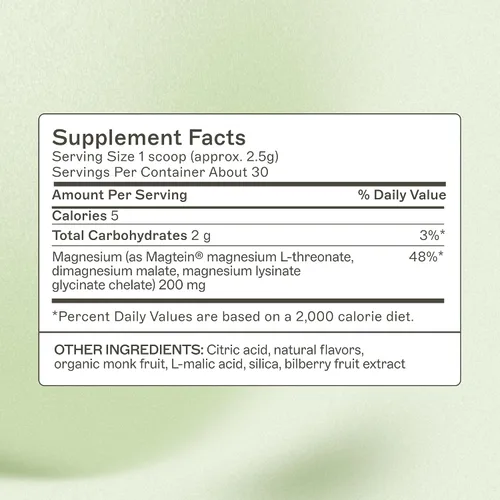 Vista 2 de Amy Myers MD NeuroCalm Mag - Suplemento dietético de magnesio para el cuerpo, el cerebro y el sistema nervioso, sin gluten, sin lácteos y sin soja