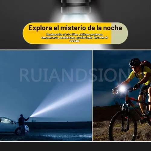 Vista 5 de Ruiandsion E10 COB Bombilla LED 3V Paquete de 2 para Linterna Luz - Blanco