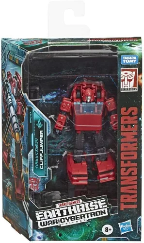 Vista 3 de Transformers Toys Generations War for Cybertron: Earthrise Deluxe Wfc-E7 Cliffjumper Figura de acción – Niños a partir de 8 años