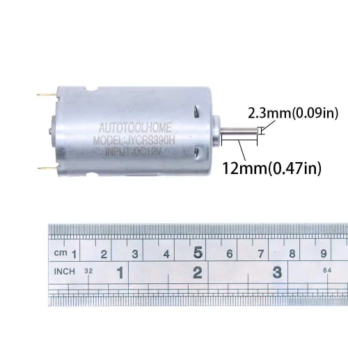 Vista 3 de Broca de 6 – 12 V DC motor High Torque Gear ruedas para Traxxas R/C y potencia PCB