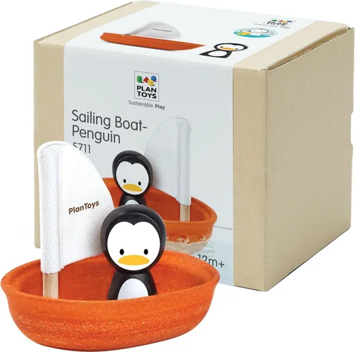 Vista 17 de PlanToys® Juguete de baño de barco de carga para niños pequeños Barco flotante con bloques de carga para jugar en el agua Juguete educativo