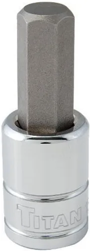 Vista 9 de Titan 15602 1/4-Inch Drive x 0.079 in Hex Bit Socket