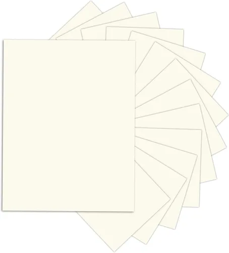 Vista 15 de 24 hojas de cartulina blanca de 8.5 x 11, papel de impresora Goefun de 80 Blanco-paquete de 24