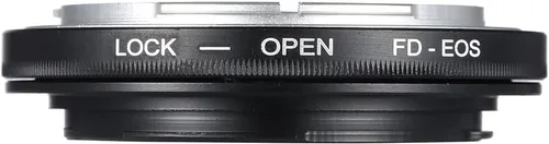 Vista 5 de TECKEEN Lente FD de aluminio a EOS EF Cámaras Lente Montaje Anillo Adaptador para Canon