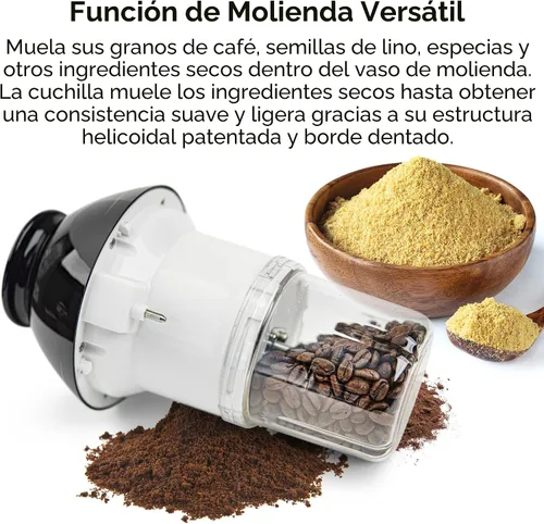 Vista 6 de [Usado] Tribest Soyabella, molinillo de café y fábrica de leche de soja, L, Plateado