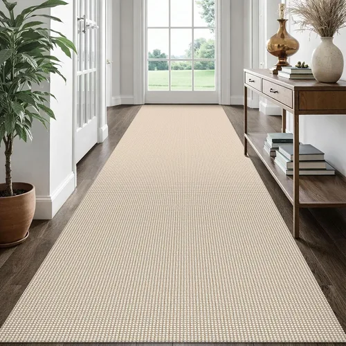 Vista 158 de EARTHALL Alfombra tejida de 2 x 3 pies, lavable para entrada, alfombra trenzada antideslizante, alfombra para puerta interior y exterior, alfombra
