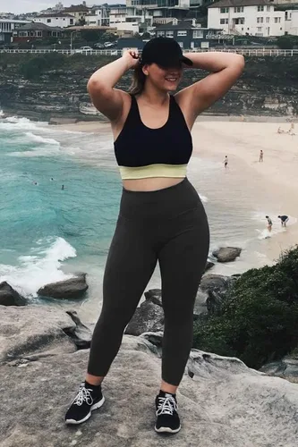 Vista 3 de Leggings de cintura alta para mujer no se transparentan suaves atléticos con control de abdomen pantalones negros para correr yoga entrenamiento