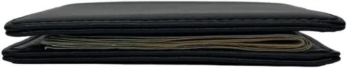 Vista 4 de selectpm Cartera delgada, Negro -, Minimalista