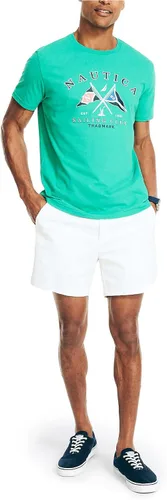 Vista 4 de Nautica Camiseta estampada de Sailing Club para hombre