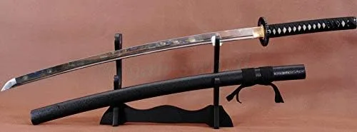 Vista 5 de Espada GLW 41" hecha a mano de acero de alto carbono samurai japonés batalla Ready espada Katana FullTang