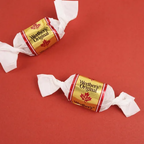 Vista 5 de Caramelos suaves de Maple Creme, caramelos de otoño envueltos individualmente a granel, 7.4 onzas cada uno (paquete de 3)