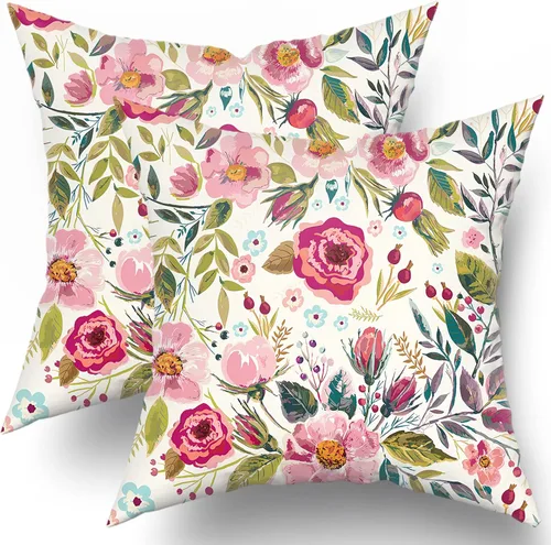 Vista 22 de Fundas de almohada de brújula de ancla, fundas de almohada náuticas para exteriores, fundas de cojín decorativas de rayas azules y blancas, fundas