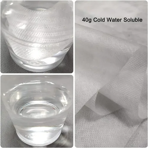 Vista 4 de Wash-Away - Estabilizador soluble en agua de 10 pulgadas x 3 yardas, peso ligero, no tejido, para lavar a máquina, bordado de bordado, respaldo