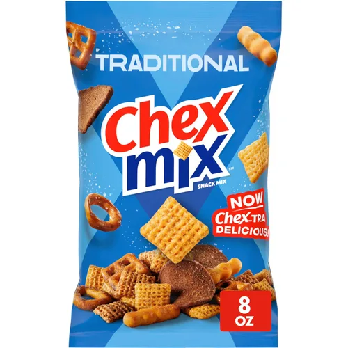 Vista 9 de Traditional Chex Mix, receta original, tamaño familiar, 12.5 oz