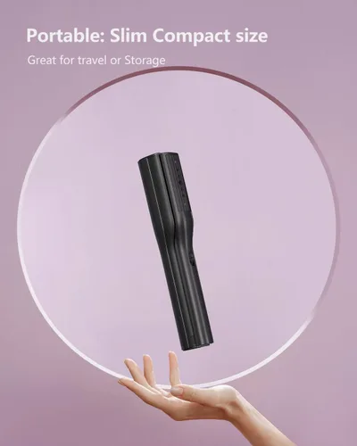 Vista 6 de G4 Pro - Vaporizador de viaje con clip para ropa, adaptación de voltaje global de 110-240 V, tamaño de viaje ligero, calentamiento de 15 segundos
