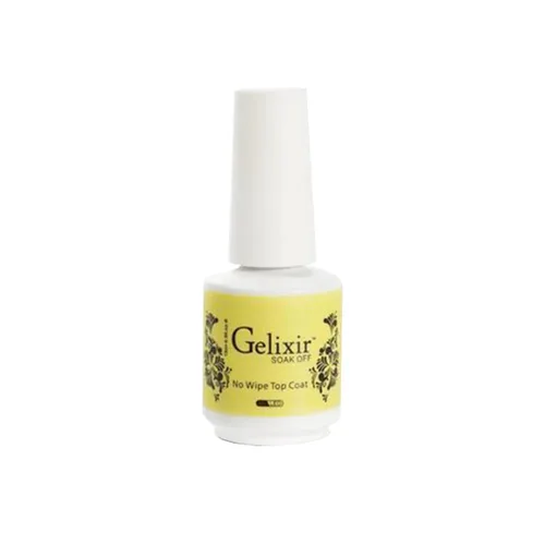 Vista 3 de Gelixir - Esmalte de uñas de gel blanco resistente al astillado y de secado rápido, 0.5 onzas líquidas, calidad de salón, brillo duradero