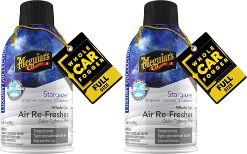 Vista 3 de Meguiar's Refrescante de aire para todo el automóvil, aerosol de 2 onzas, 6