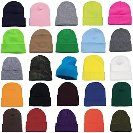 Vista 3 de DOBBI - Gorro de punto con calavera, unisex, para mujer y hombre