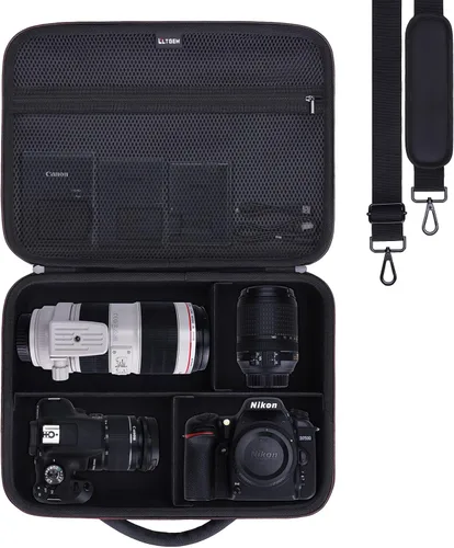 Vista 23 de Funda para Canon EOS T7 R50 R100/Sony Alpha a6400 a6700 Cámara Púrpura