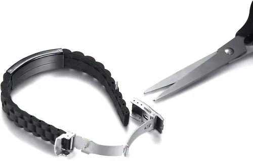 Vista 5 de XUANPAI Pulsera de silicona con texto en inglés To My Son Never Forget That I Love You Boys, regalo de inspiración para hijo, amor, mamá, hombres