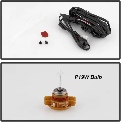 Vista 4 de ACANII - Luces antiniebla para parachoques Chevy Traverse 2018-2021 con interruptor y kit completo para el lado del conductor y del pasajero