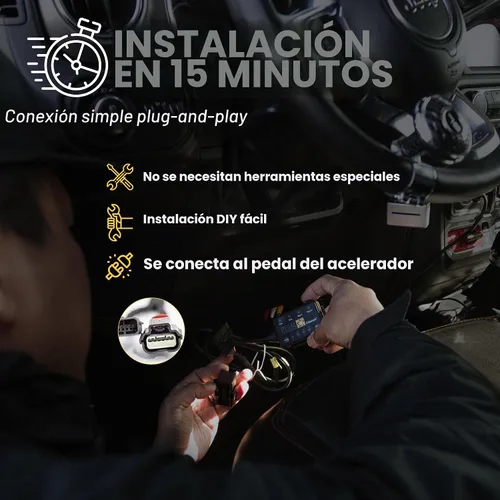 Vista 5 de PEDAL COMMANDER Controlador de respuesta del acelerador Hyundai Genesis Coupé (2008-2015) - Compatible con: modelo base, R-Spec, Track, Premium