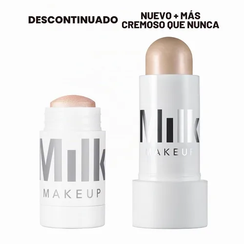 Vista 2 de Milk Makeup Lápiz iluminador luminoso de alta luz con ácido hialurónico Flare - Oro rosa
