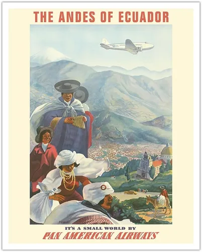 Vista 11 de Paul George Lawler c.1939 - Póster de viaje de aerolínea vintage de Paul George Lawler c.1939 - Impresión de papel mate de arte fino (sin marco) 11