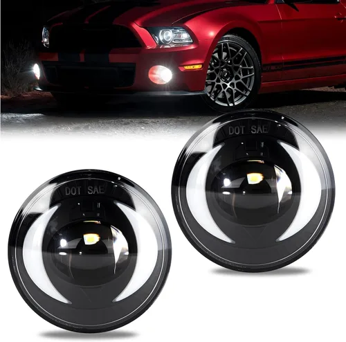 Vista 81 de Shocklight Luces antiniebla LED de repuesto para Dodge Ram 1500 2009-2012, Dodge Ram 2500 3500 2010-2018 Lámparas antiniebla izquierda y derecha