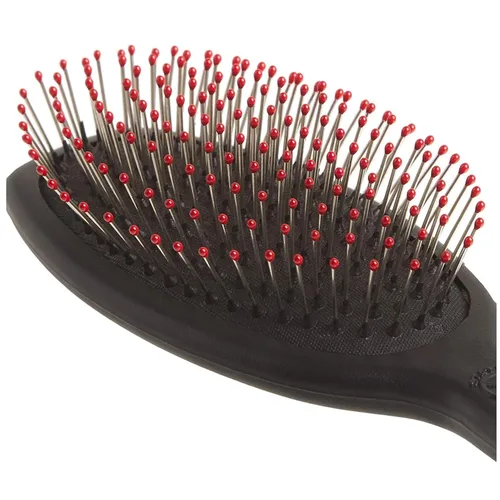 Vista 5 de Cepillo para cabello Cricket Static Free Cushion Styling 220 - Suavizado, desenredado y peinado sin encresparse - Cerdas metálicas antiestáticas