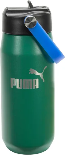 Vista 14 de PUMA Botella de agua de acero inoxidable aislada de 18 onzas unisex para adultos con pajilla y asa de transporte