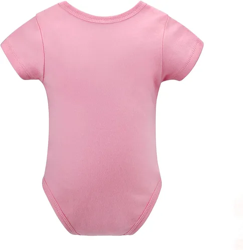 Vista 3 de GIGI Is My Bestie Recién Nacido Coming Home from Hospital Outfit Boy Manga Corta Algodón Mameluco Bebé Niño Blanco Unisex Onsies0-3 Mon
