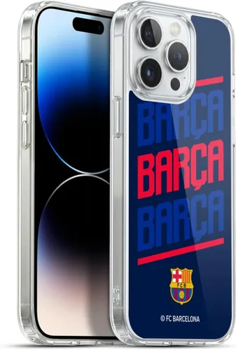 Vista 122 de Head Case Designs Funda de gel suave con licencia oficial del FC Barcelona Barca Crest Graphics [protección de grado militar] compatible con Apple