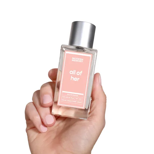 Vista 3 de Modern Memory All of Her Eau de Parfum para mujer, 2.5 onzas líquidas, notas de frambuesa roja, jazmín y ámbar