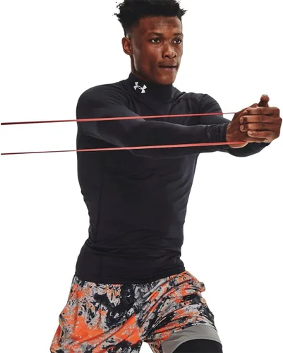 Vista 5 de Under Armour ColdGear - Camiseta de compresión para hombre, con cuello alto falso