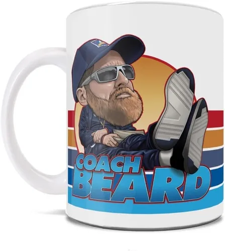 Vista 204 de Trend Setters Friends the Television Show – 25 años – Mercancía oficial – Taza de café o té de cerámica blanca de 11 onzas – perfecta para regalar