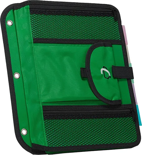 Vista 11 de Case-it organizador de 5 pestañas para casillero, ACC-21-GRE, Negro