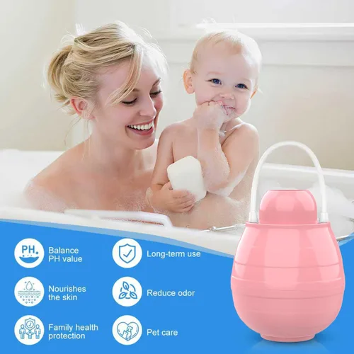 Vista 4 de Filtro de agua de baño para grifo de bañera y fregadero, piezas de repuesto, 8000 galones de filtración ｜ Elimina cloro, flúor y contaminantes, Rosa