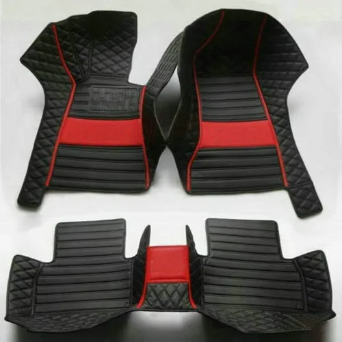 Vista 19 de Alfombrillas de cuero de lujo personalizadas para todo tipo de clima, para el 99 % de los sedán, SUV, automóvil deportivo, para hombres y mujeres