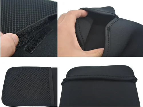 Vista 3 de Wanty Funda protectora de neopreno para teclado Bluetooth inalámbrico Apple MC184LL/B MC184CH y MLA22LL/A y Logitech Easy-Switch K810/K811