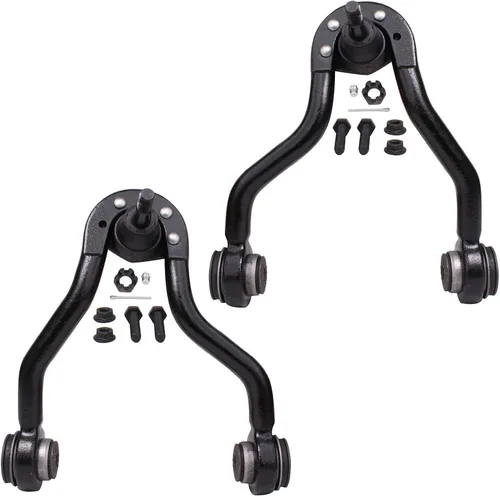 Vista 88 de Detroit Axle - 2 piezas Brazos de control superior delanteros para BMW X5 2007-2018 X6 2008-2019 Brazos de control superior con juntas esféricas