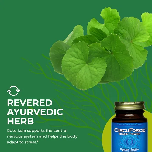 Vista 6 de HEALTHFORCE SUPERFOODS CircuForce Brain Power - 30 VeganCaps