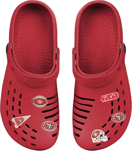 Vista 4 de FOCO unisex-adult NFL Team Logo 6-Pack Shoe Charms